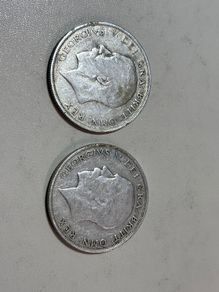Two UK 1922 half crown