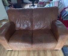 Free 3&2 seat leather couches