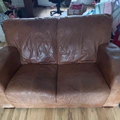 Free 3&2 seat leather couches
