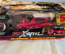 Vintage Mini Cooper RC Car K-Tip Steel 27MHz Boxed Rally Red
