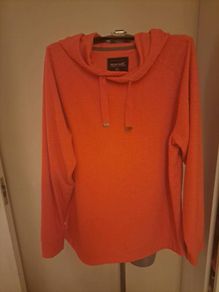 Regatta orange peach fleece hoodie women size UK18/20 EU46/48 Perfect condition Postage included