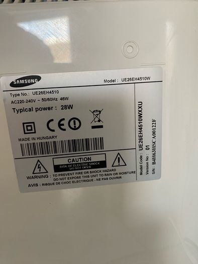Smart TV White Samsung TV HD LED