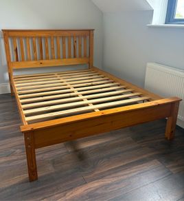 Pine Double Bed