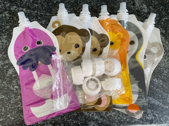 Reusable food pouch