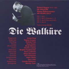 Wagner. Die Walkure. 4 x CD Boxset. Free Postage!
