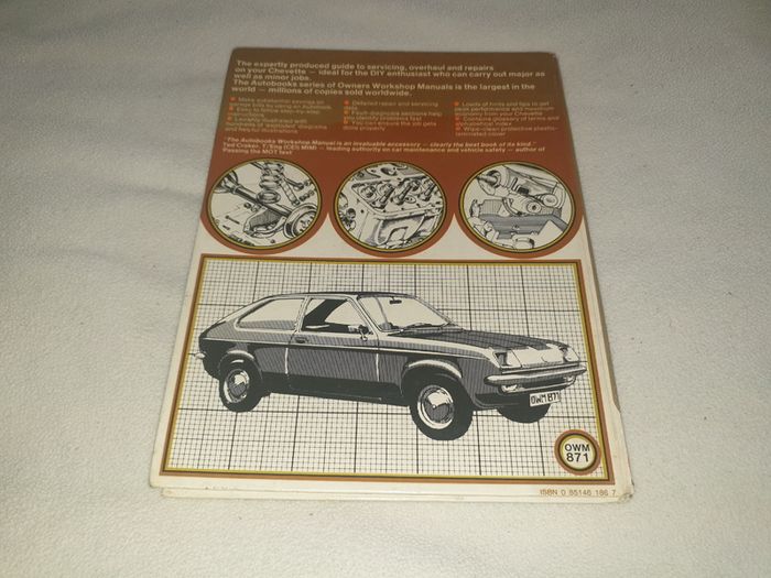 Chevette 1975 -81 Owners Workshop Manual