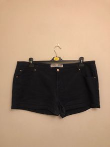 Navy denim shorts (size 20)