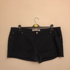 Navy denim shorts (size 20)