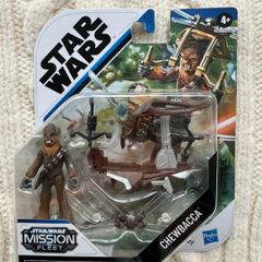Star Wars Mission Fleet Chewbacca approx 2.5 Inch Hasbro new BOX is DAMaged Please look at the pictures