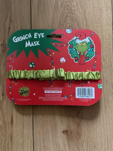 Grinch Eye Mask Brand New