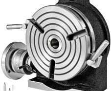 Rotary Table 8 INCH/200 MM Horizontal Vertical Rotary Table 3-Slot Rotary Table for Milling Machine MT-3 Rotary Table for Milling 360 Degrees Precision Rotary Table for Milling Drilling Vise