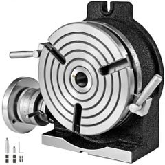 Rotary Table 8 INCH/200 MM Horizontal Vertical Rotary Table 3-Slot Rotary Table for Milling Machine MT-3 Rotary Table for Milling 360 Degrees Precision Rotary Table for Milling Drilling Vise