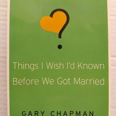 Things I wish I'd Known Before We Got Married
