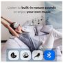 Adamson eye massager for migraine relief with Heat and Cooling for Migraines + Dry Eyes + Dark Circles | Rechargeable, Bluetooth Music + Improve Sleeping Image 4