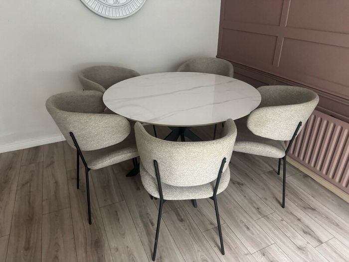 Table and chairs
