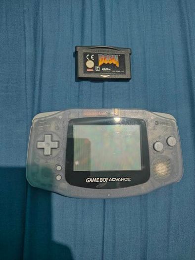 Gameboy Advance With Doom Game