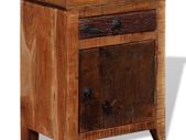 Nightstand Solid Acacia Reclaimed Wood