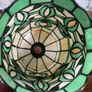Art Deco Style Leaded Glass Shade. Image 4