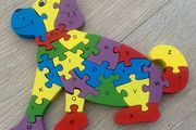 Wooden puzzle.