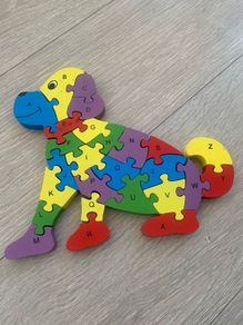 Wooden puzzle.