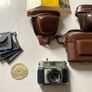 film camera Halina ROLLS viewfinder camera working Image 4