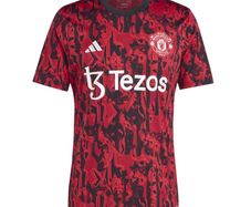 Adidas Manchester United Man UTD 23/24 Prematch Jersey (red/black) Age 15 16