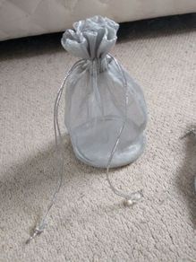 Silver gift bags