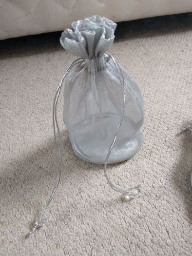 Silver gift bags