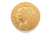 USA 1911 5 Dollars Gold Coin Indian Head