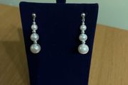 Pearl earrings
