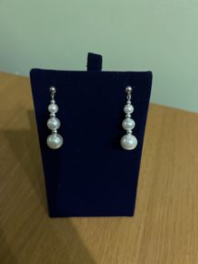 Pearl earrings