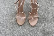 Pretty Pink Bow Strappy Sandal size 5 (38)