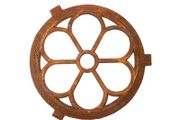 Round Stable Window  60cm Iron Antique Style