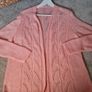 Handknitted cardigan Peach Rose size L Image 4