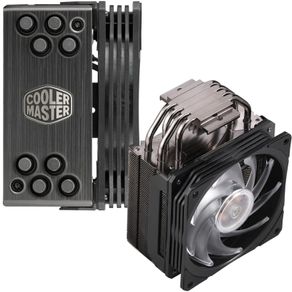 Cooler Master Hyper 212 RGB Black Edition CPU Air Cooler, SF120R RGB Fan
