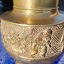 Late Nineteenth Century Brass and Copper Temple Vase Image 9