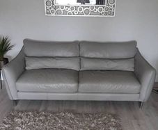 leather sofa
