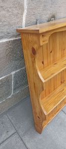 Pine Plate Display Rack