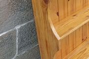 Pine Plate Display Rack