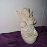 Vintage holy water cherub Image 3