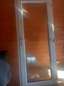 Double glazed uPVC door