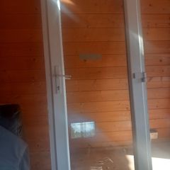 Double glazed uPVC door