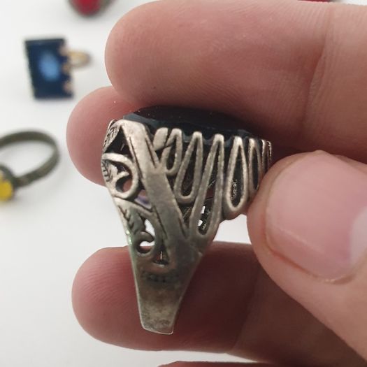Traditional Brass Old World Treasure Rings 15  Jewellery Pieces