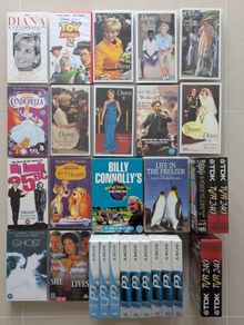 VHS tapes in mint condition