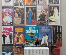 VHS tapes in mint condition