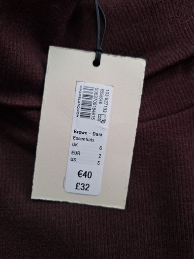 Dress Dark Brown River Island