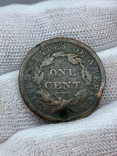 USA 1838 Large Cent Coronet Head
