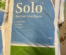 Lime green solo plaster and Adhesive & undercoat
