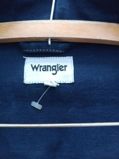 Wrangler navy jacket, short navy jacket