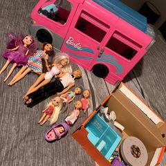 Barbie camper van